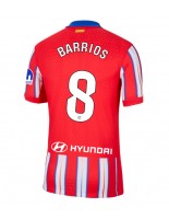 Moške Nogometnih dresov Atletico Madrid Pablo Barrios #8 Domači 2024-25 Kratki rokavi